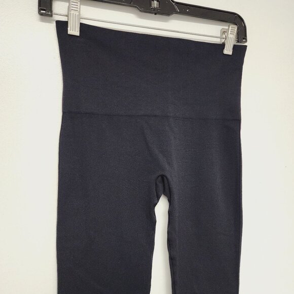 SPANX Look at Me Now Seamless Leggings no see through tummy control Black XL - Picture 3 of 6